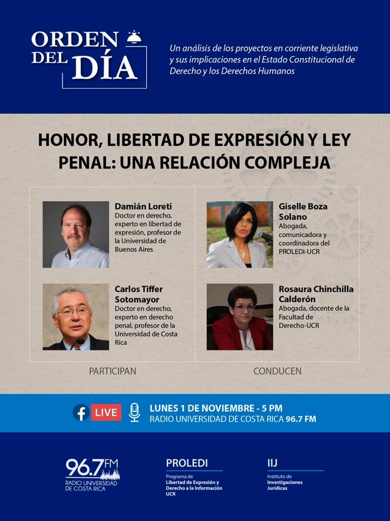 Honor, Libertad de Expresión y ley penal_ una relación compleja