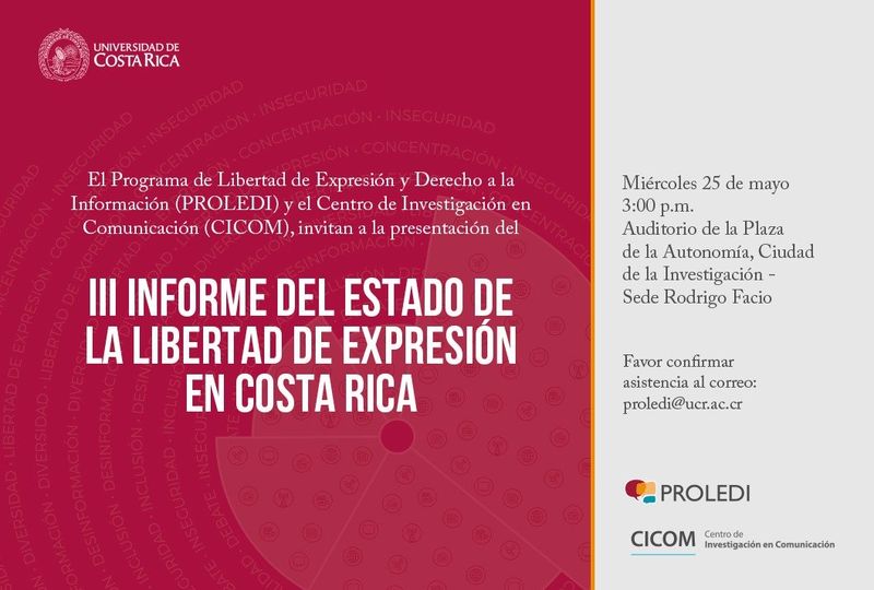 III Informe del Estado de la Libertad de Expresión en Costa Rica