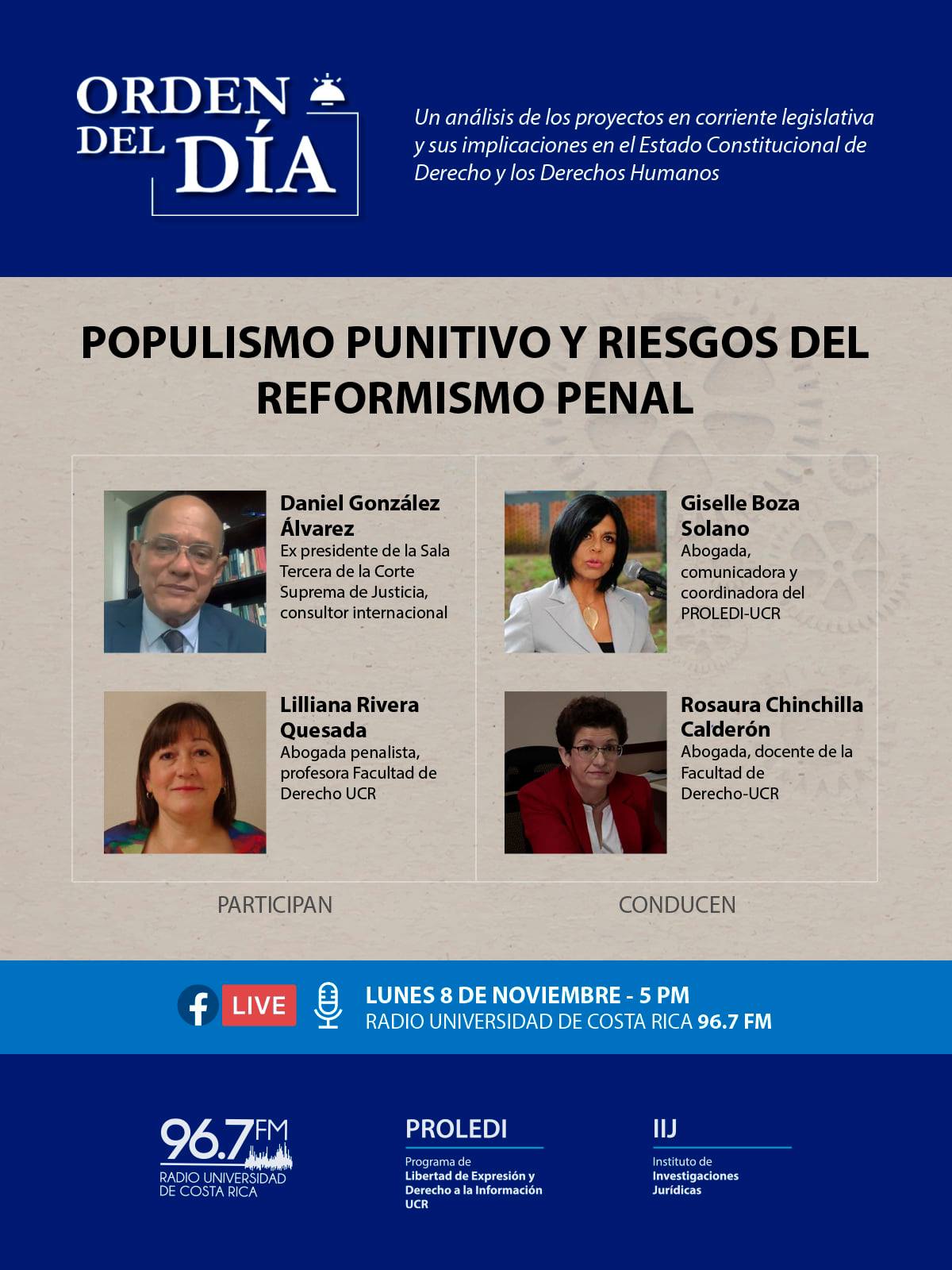 Populismo punitivo y riesgos del reformismo penal