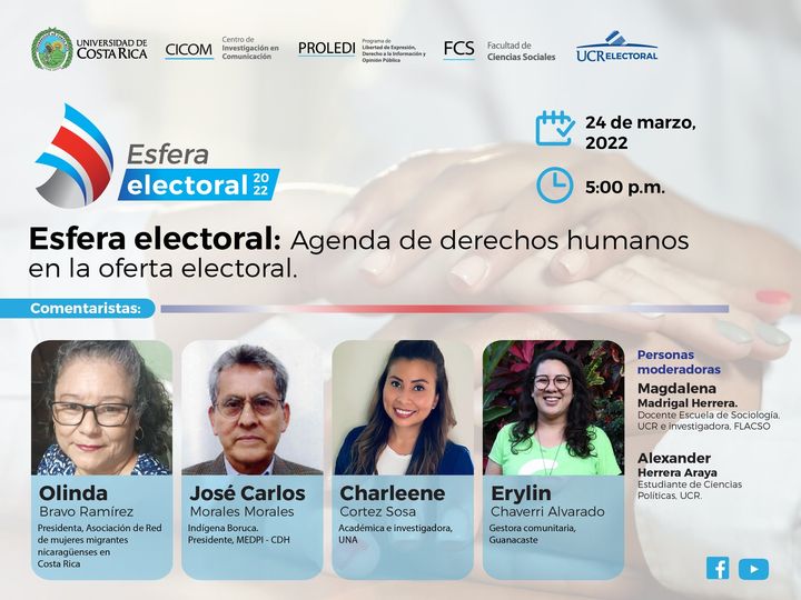 esfera electoral_agenda de derechos humanos en la oferta electoral