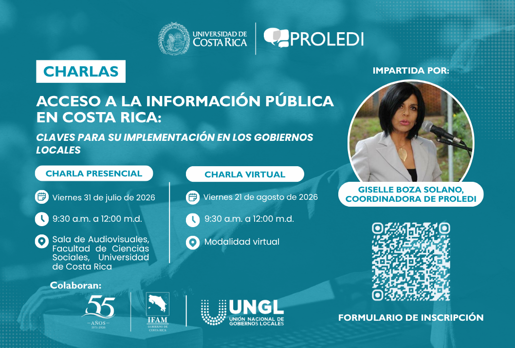 Charla virtual: Acceso a la información pública en los Gobiernos Locales