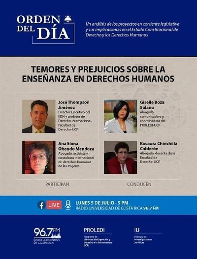 Temores y prejuicios sobre la enseñanza en derechos humanos